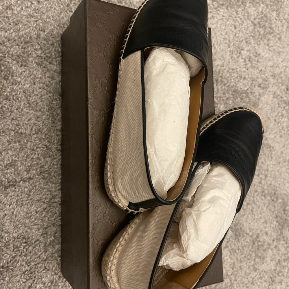 Gucci canvas shoes